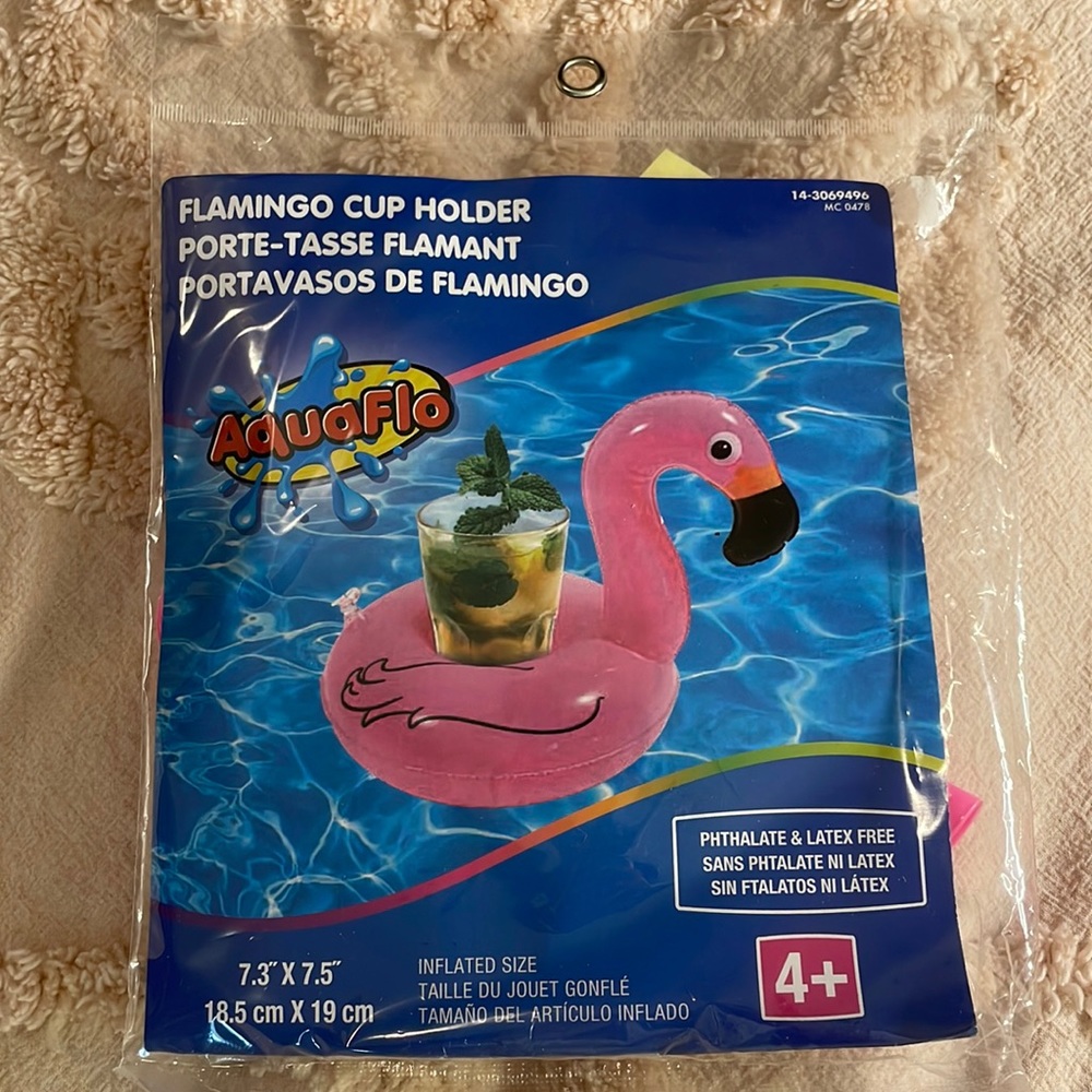 Pink Flamingo Cup Holder